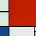 Piet Mondrian Composition with Red Blue Yellow 2 painting
